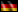 Fahnensymbol für die Sprache Deutsch